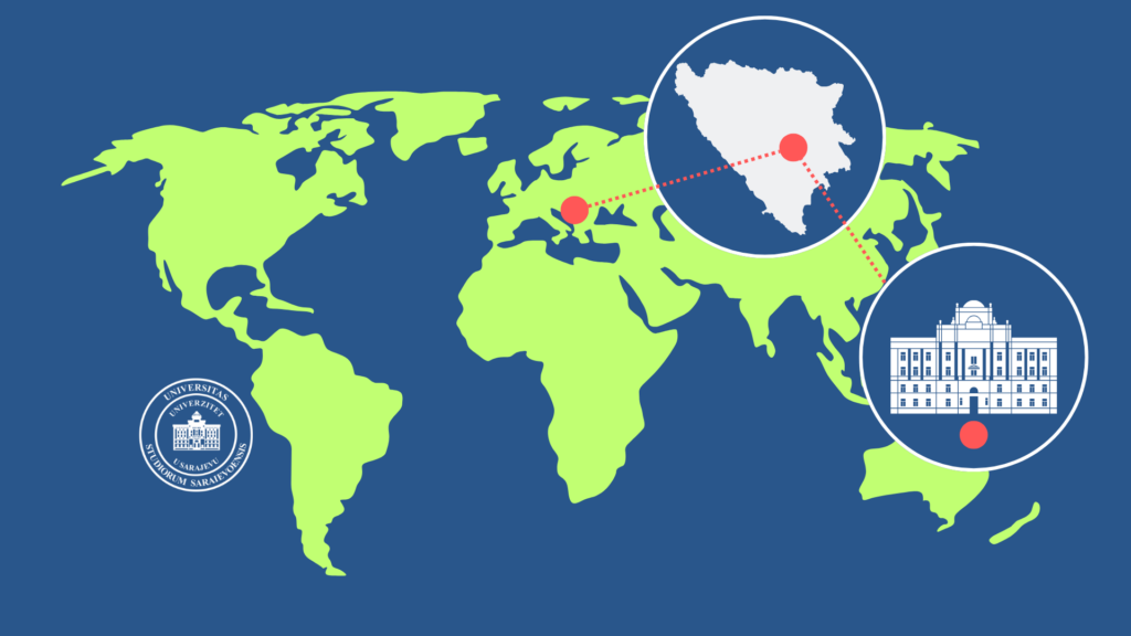 Background picture of world map